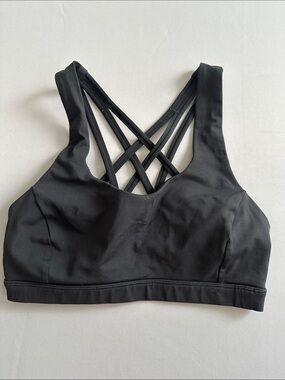 Lululemon Black Energy Bra - Size 4
